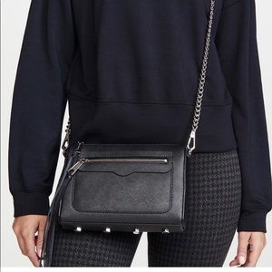 Rebecca Minkoff Saffiano Leather Crossbody Bag